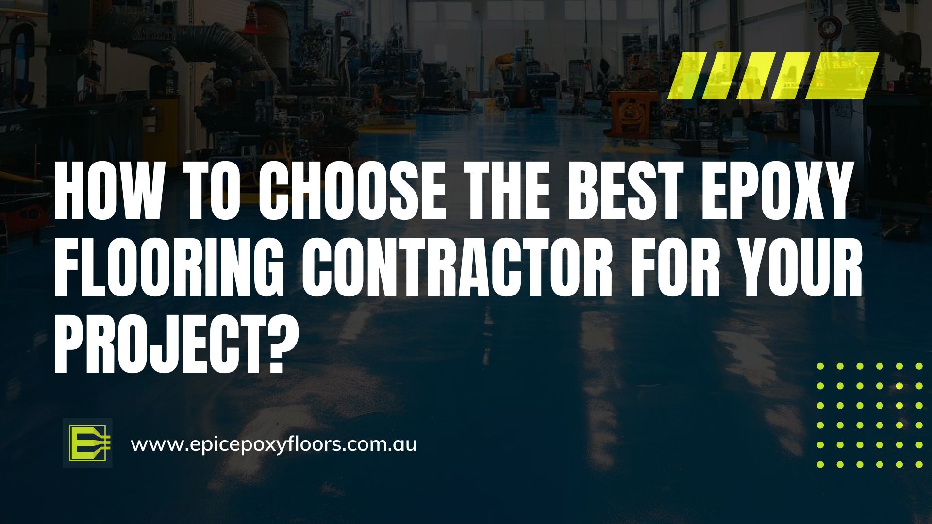 Epoxy Flooring Contractor Sydney How To Choose The Best Company For   How To Choose The Best Epoxy Flooring Contractor For Your Project 