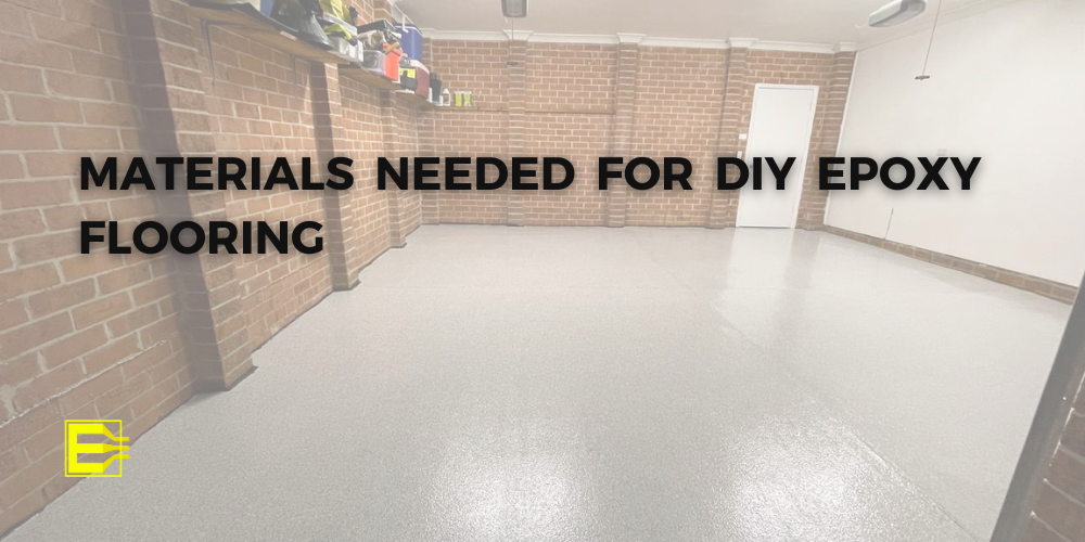 Materials Needed for DIY Epoxy Flooring