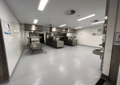 Commercial Kitchen Epoxy Flooring Job in Sydney Area