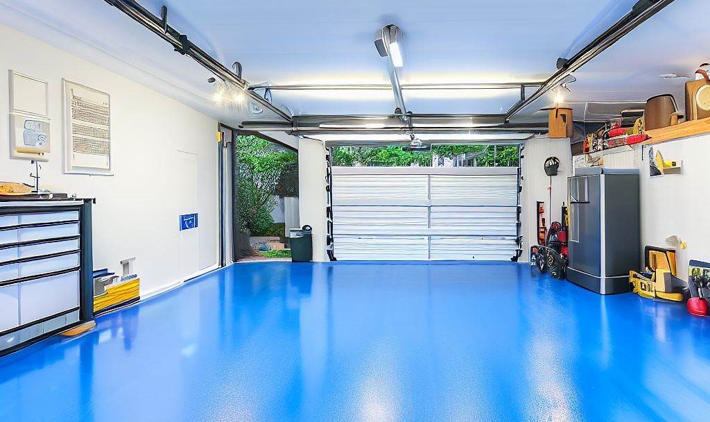 EPIC Garage Epoxy Flooring Job in Sydney